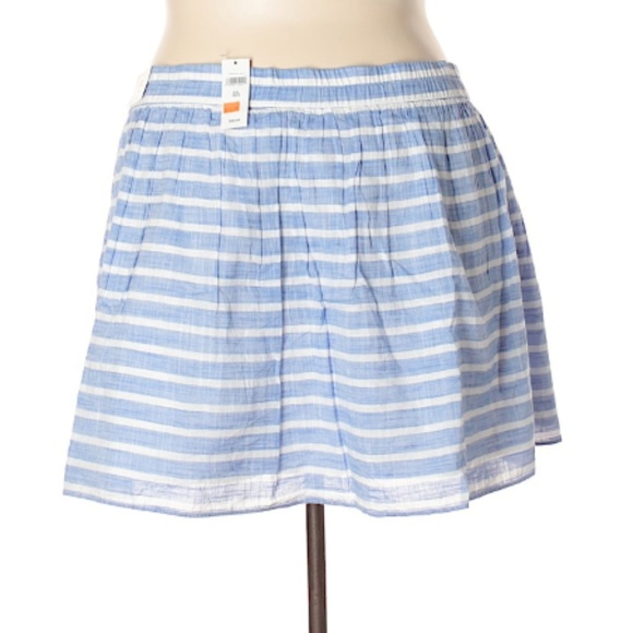 CLEARANCE GAP Striped Cotton Skirt - Picture 2 of 4